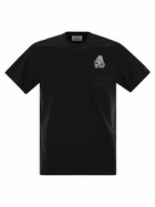 MC2 Saint Barth Austin - T-shirt With Embroidery And Breast Pocket