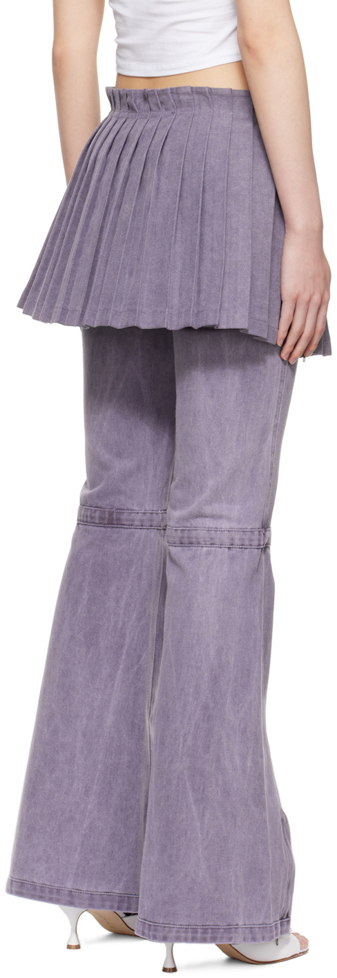 Nodress Purple Faded Denim Jeans Nodress