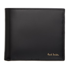 Paul Smith Black Multistripe Wallet