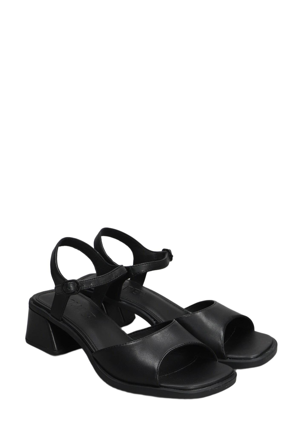 Camper Kora Sandal Sandals In Black Leather