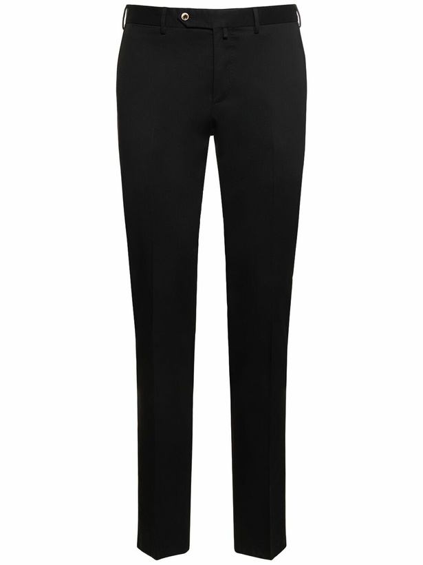 Photo: PT TORINO - Classic Cotton Blend Straight Pants