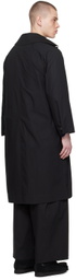 XENIA TELUNTS Black Summer Coat