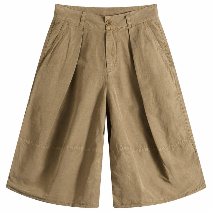 Photo: YMC Women's Selba Shorts in Taupe