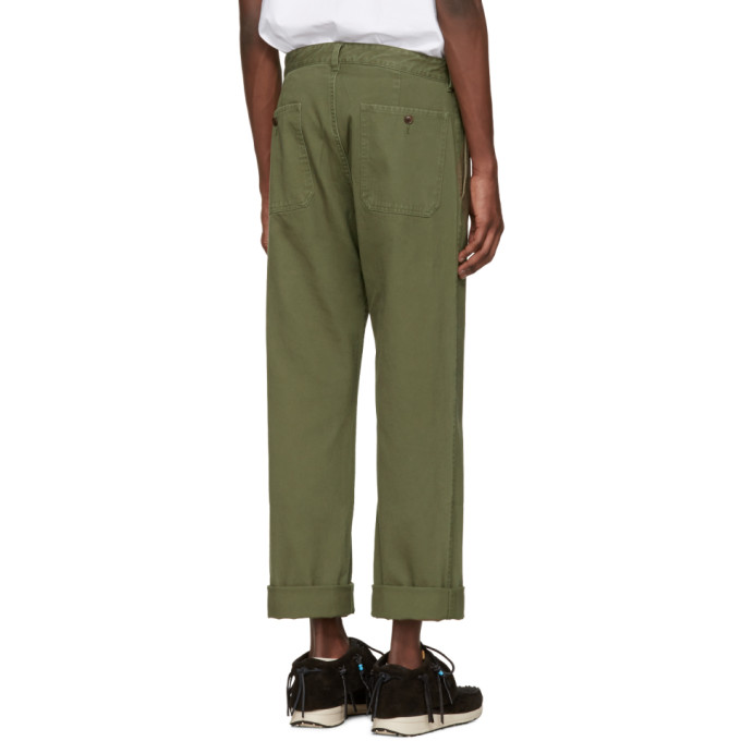 Visvim Green Pastoral Trousers Visvim