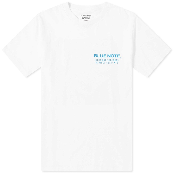 Photo: Wacko Maria Men's Blue Note Type 2 T-Shirt in White