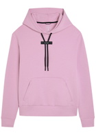 ON Focus Tech Hooded Cotton-blend Sweatshirt Light Purple