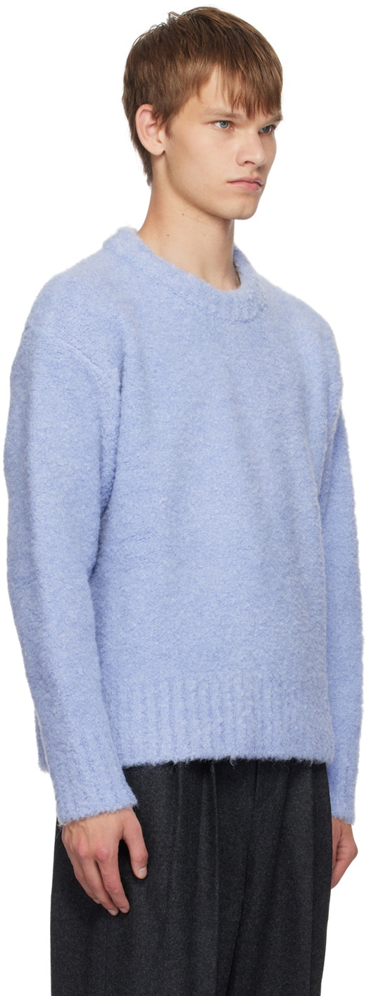 LE17SEPTEMBRE Blue Crewneck Sweater