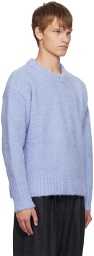 LE17SEPTEMBRE Blue Crewneck Sweater