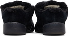 ERL Black Corduroy Vamp Sneakers