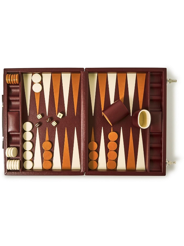 Photo: Purdey - Leather Backgammon Set