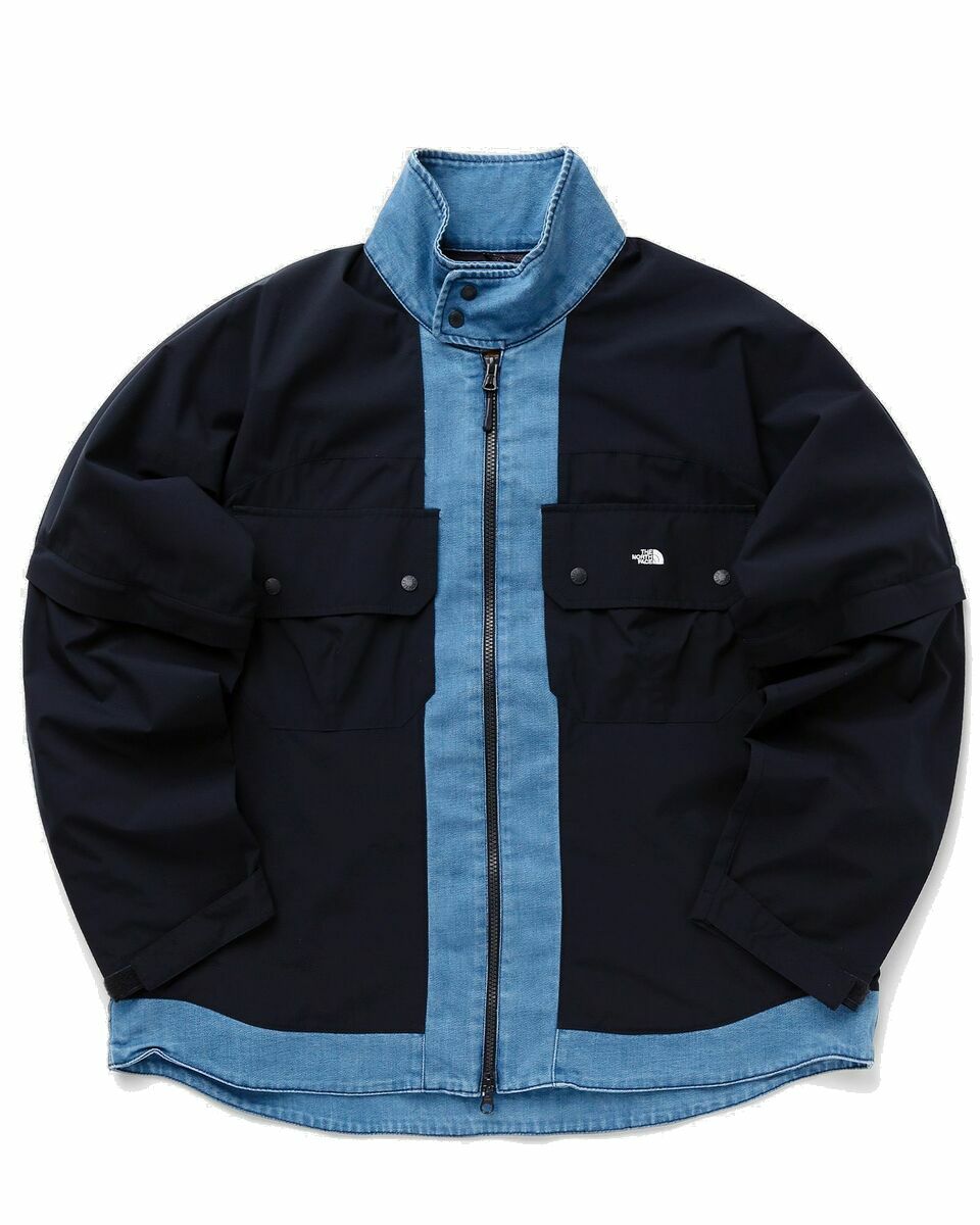 Photo: The North Face Denim Shirt Jacket Black/Blue - Mens - Denim Jackets/Shell Jackets