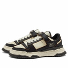 Maison MIHARA YASUHIRO Keith Original Sole Low Leather Sneak in Black/White