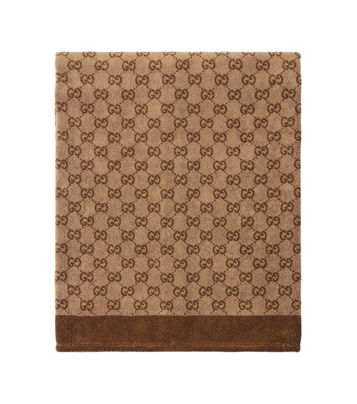 Photo: Gucci GG cotton terry towel
