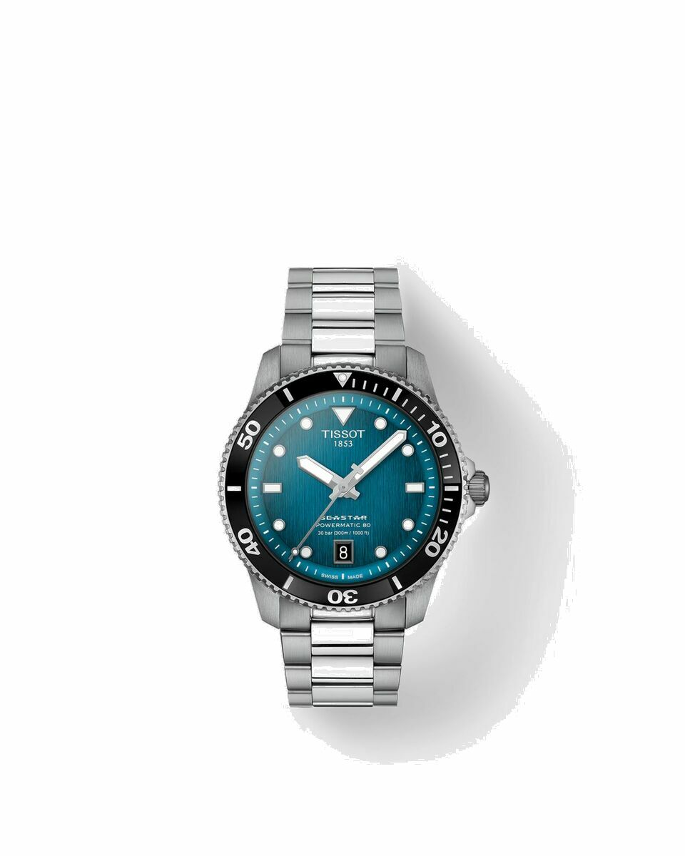 Photo: Tissot Seastar 1000 Powermatic 80 40 Mm Grey - Mens - Watches