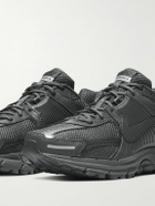 Nike - Zoom Vomero 5 Leather and Rubber-Trimmed Mesh Sneakers - Black