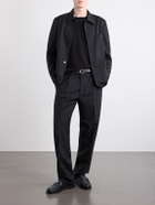 Barena - Wool-Blend Gabardine Overshirt - Black