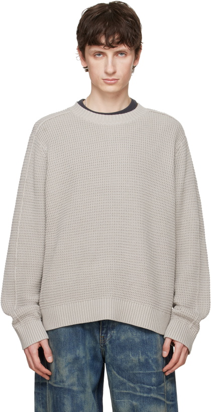 Photo: Won Hundred Gray Bently Knit Sweater