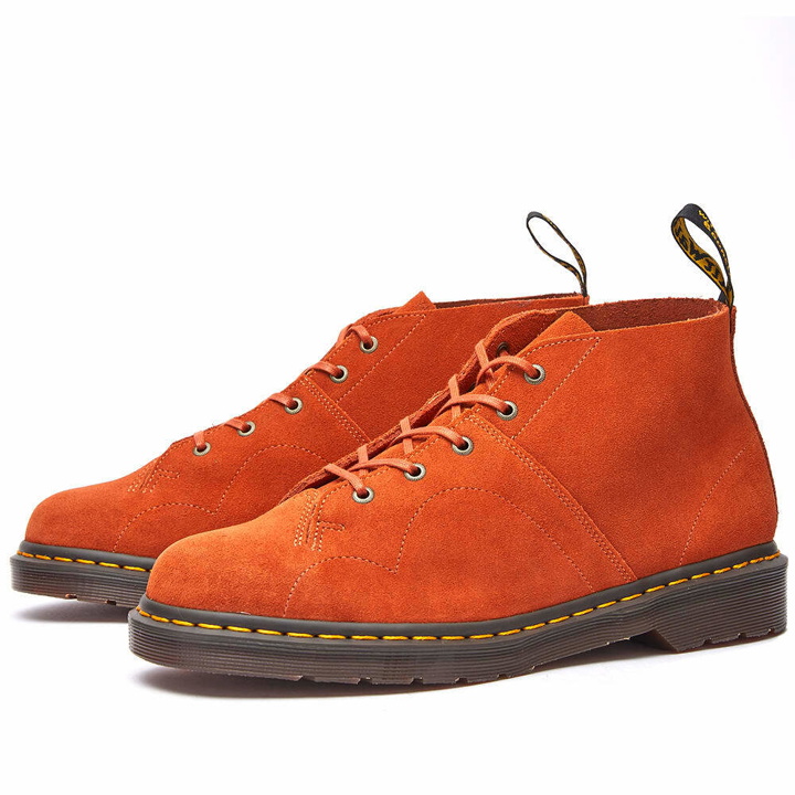 Photo: Dr. Martens Men's Church Monkey Boot in Rust Tan Suede