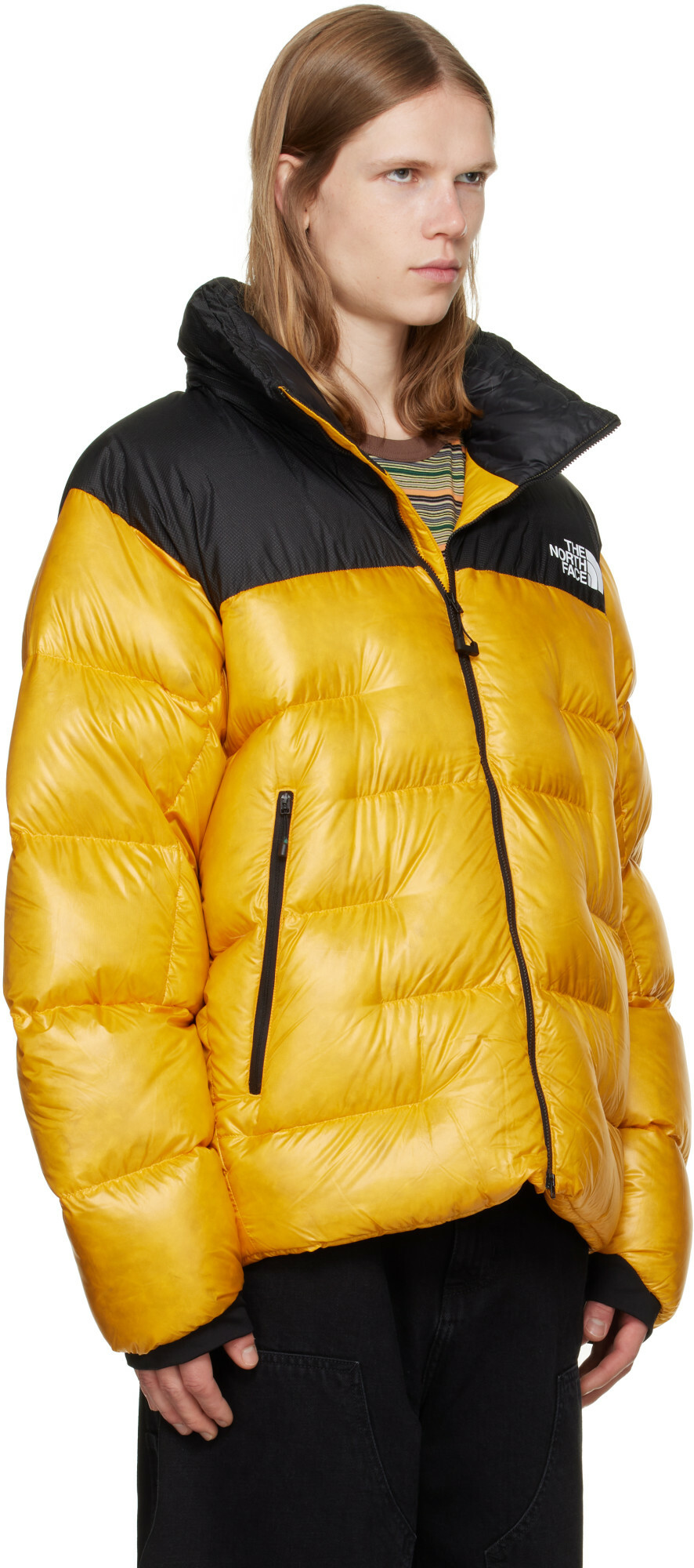 The North Face Yellow Summit Nuptse Down Jacket