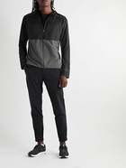 ON - Weather Colour-Block Recycled Micro-Ripstop Hooded Jacket - Black