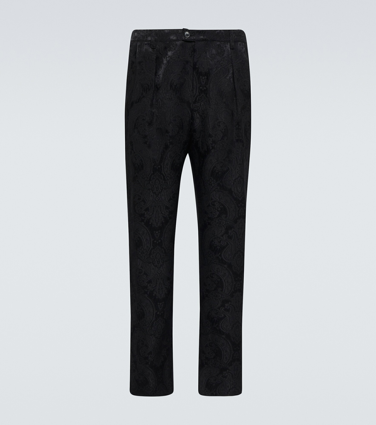 Saint Laurent - Paisley jacquard high-rise pants Saint Laurent Saint Laurent - Paisley jacquard high-rise pants Saint Laurent