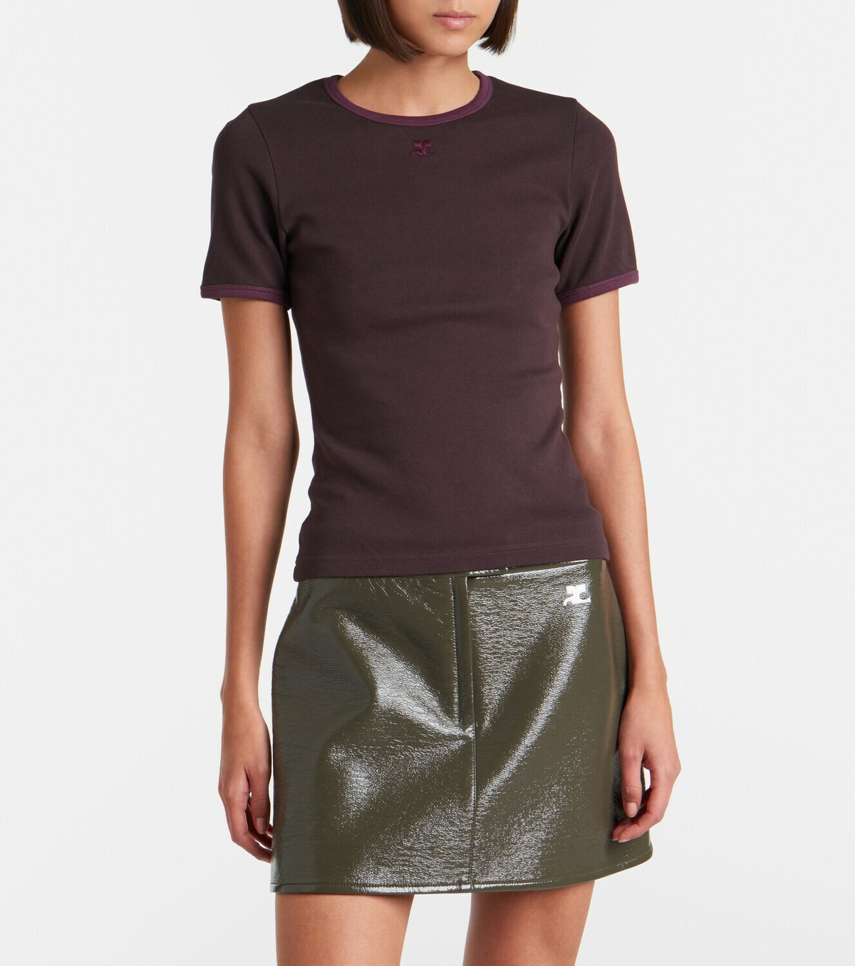Courrèges Cotton jersey T-shirt