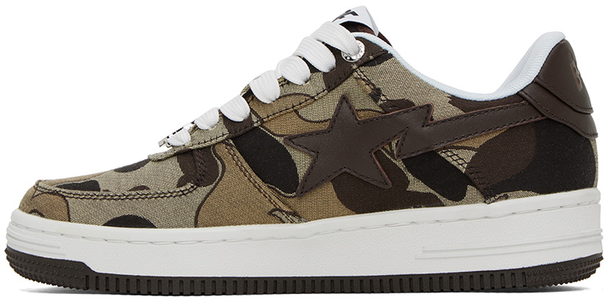 BAPE Brown Cookie Camo 2 BAPE STA Sneakers