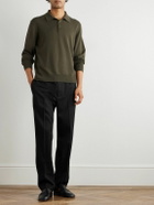 Nili Lotan - Lawrence Straight-Leg Virgin Wool-Twill Trousers - Black