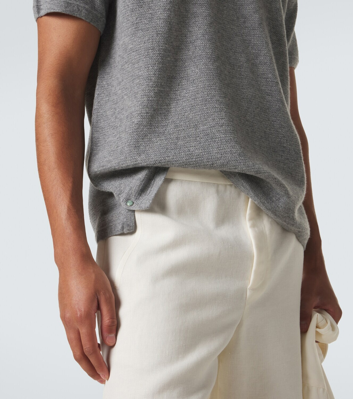 God's True Cashmere Cashmere sweater with emerald
