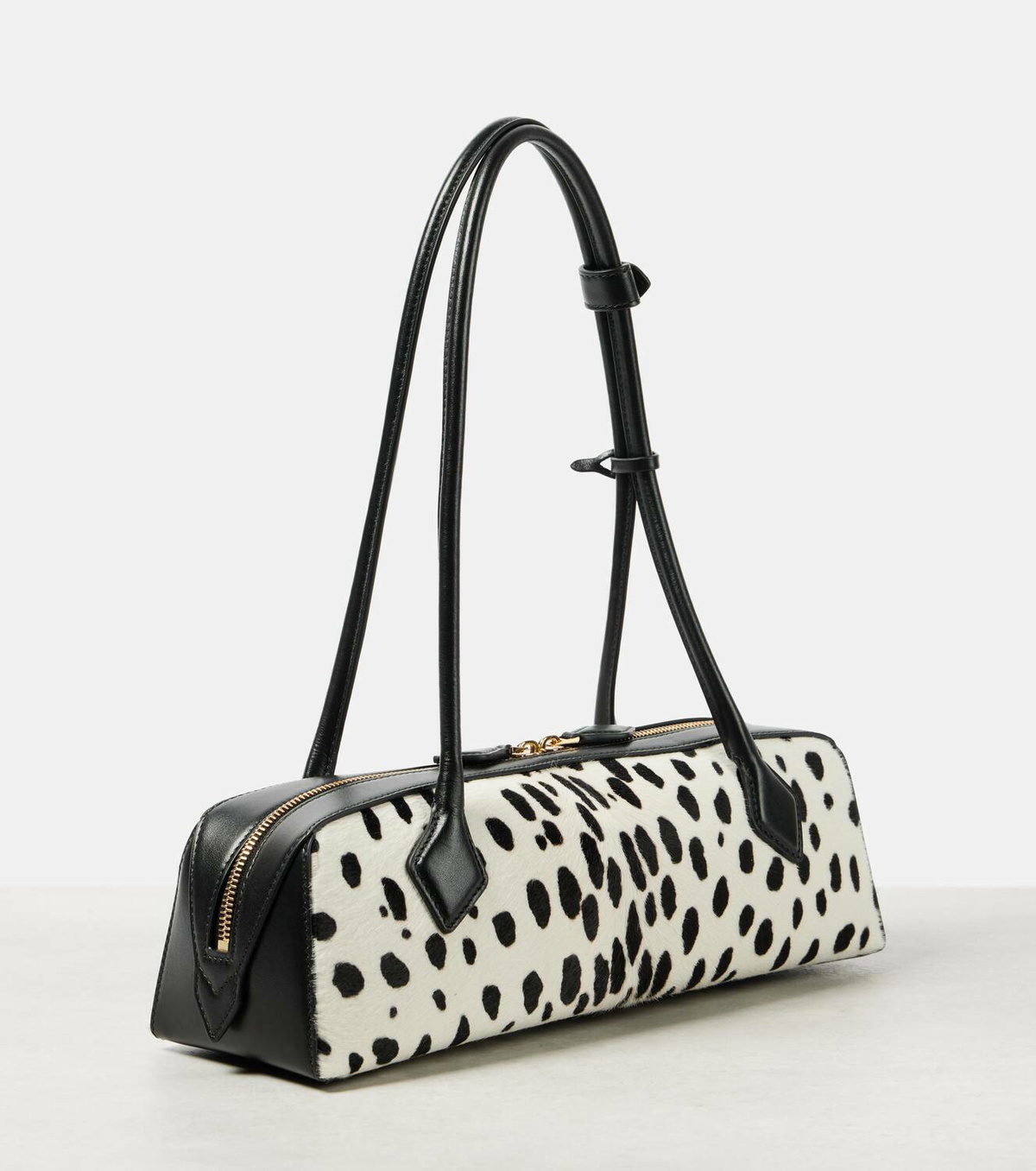 【関税&送料込】Alaia Le Teckel Clutch In Pony Hair Le Teckel leopard-print calf hair clutch in brown - Alaia