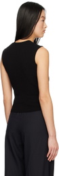 Arch The Black Crop Tank Top