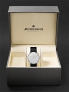 Junghans - Max Bill Automatic 38mm Stainless Steel and Leather Watch, Ref. No. 027/3501.02