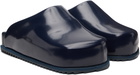 YUME YUME Navy Truck Slide Loafers