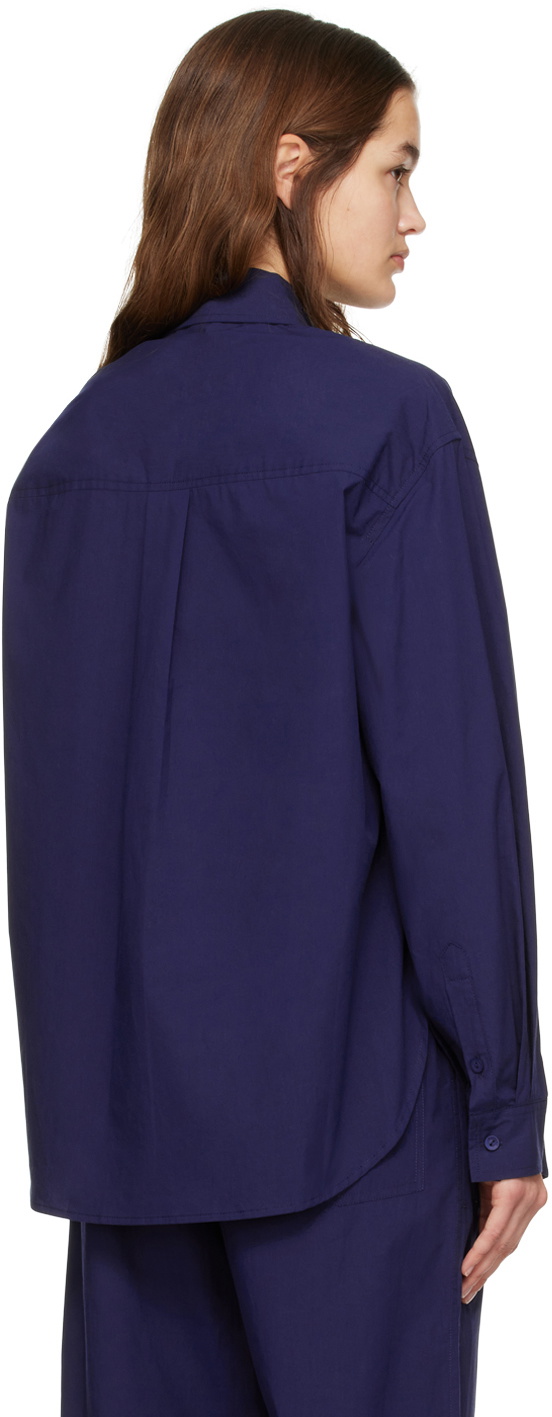 Matteau Navy Relaxed Shirt