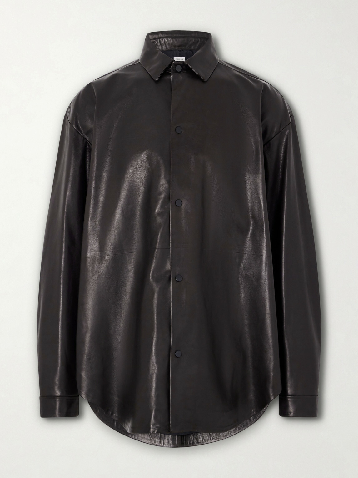 Fear of God - Leather Jacket - Brown