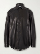 Fear of God - Leather Jacket - Brown