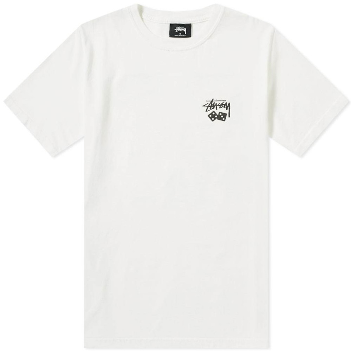 Photo: Stussy Dice Pigment Dyed Tee