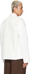 Jil Sander Off-White Denim Jacket
