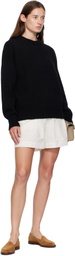 &Daughter Black Balla Crewneck Sweater