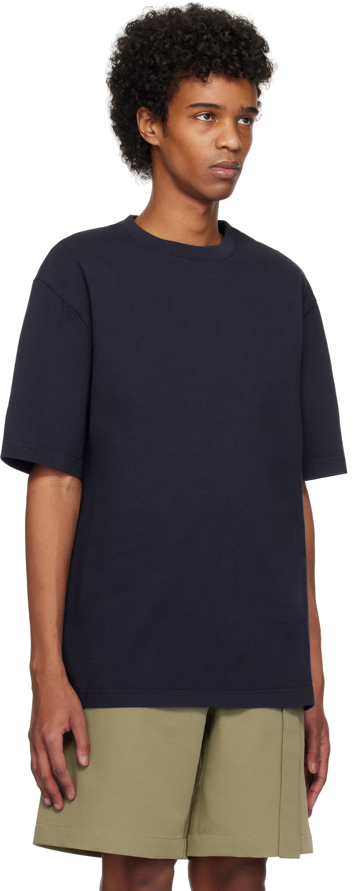 Róhe Navy Oversized T-shirt