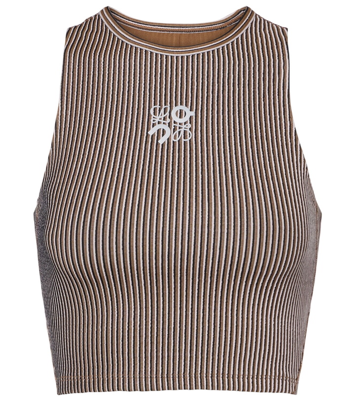 Photo: Loewe x On jacquard jersey tank top