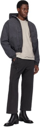 Izzue Gray Hooded Jacket