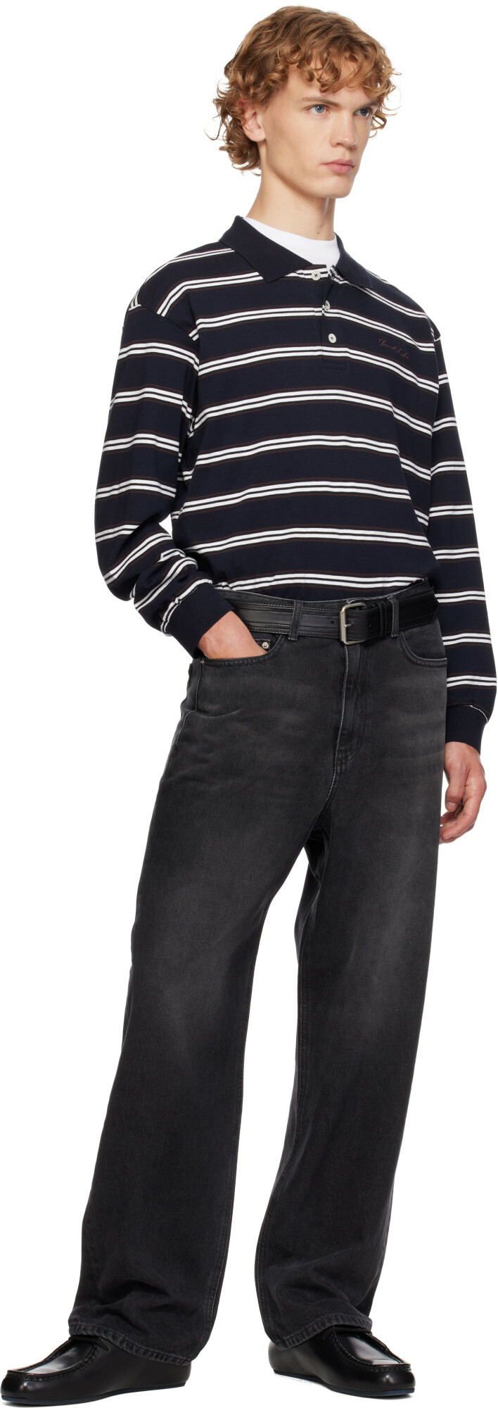Dunst Black Straight Regular Jeans