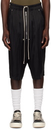 Rick Owens Black Porterville Bela Pods Shorts