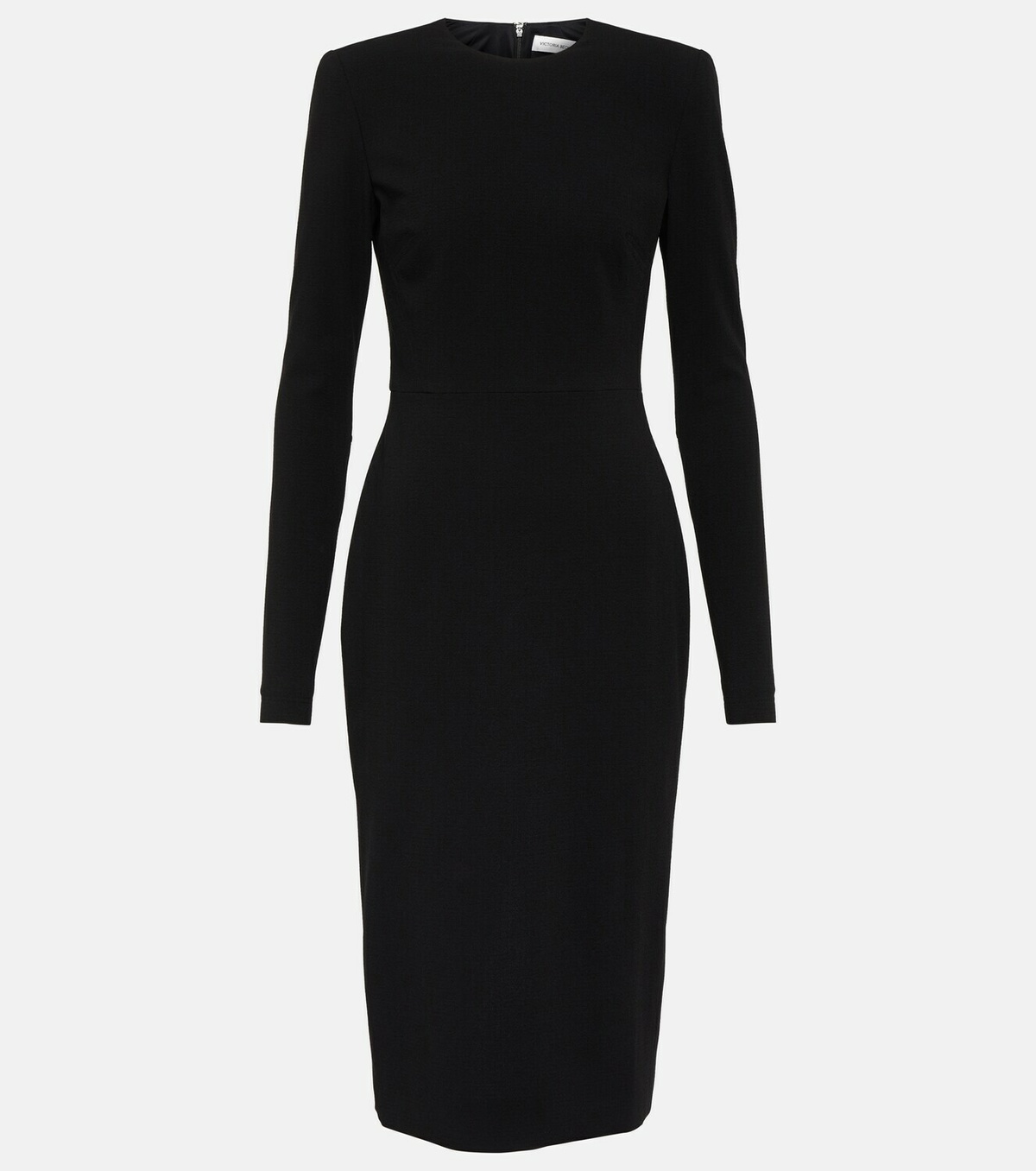 Victoria Beckham Wool crepe midi dress Victoria Beckham