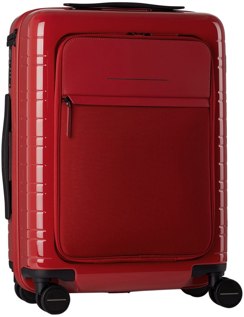 Horizn Studios Red M5 Essential Cabin Suitcase, 37 L