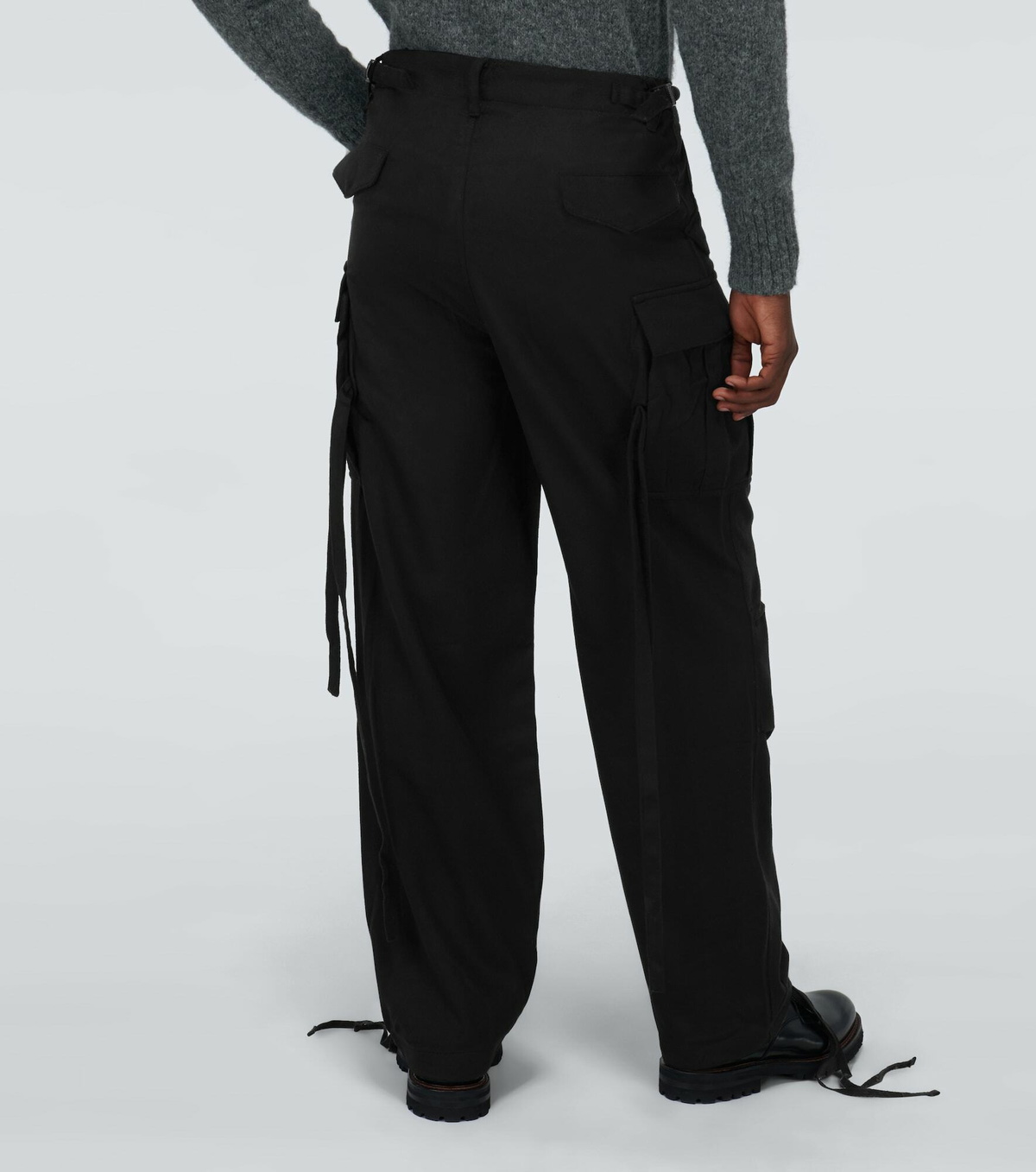 Winnie New York - Wool combat cargo pants