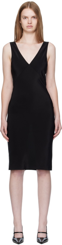 Photo: Paris Georgia Black Elemental SJP Slip Dress