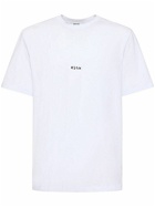 MSGM - Micro Logo Cotton Jersey T-shirt