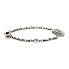 Gucci Silver GG Marmont Chain Bracelet